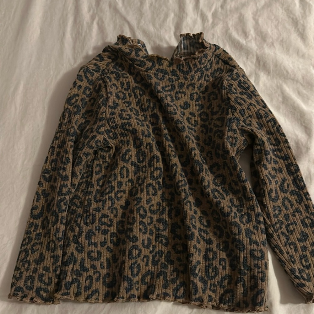 girls a leopard outfit 12 - 18 month